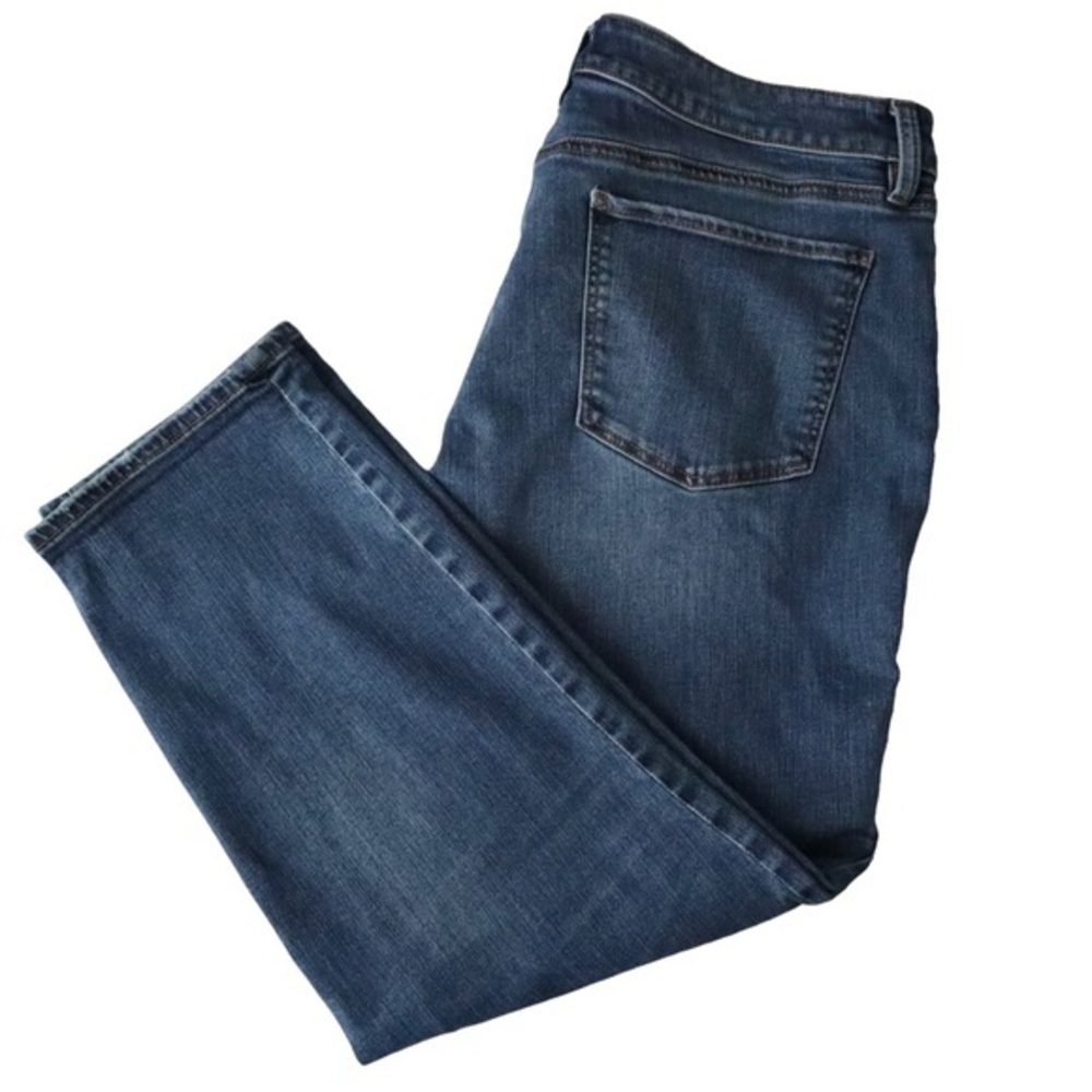 Talbots curvy cropped jeans